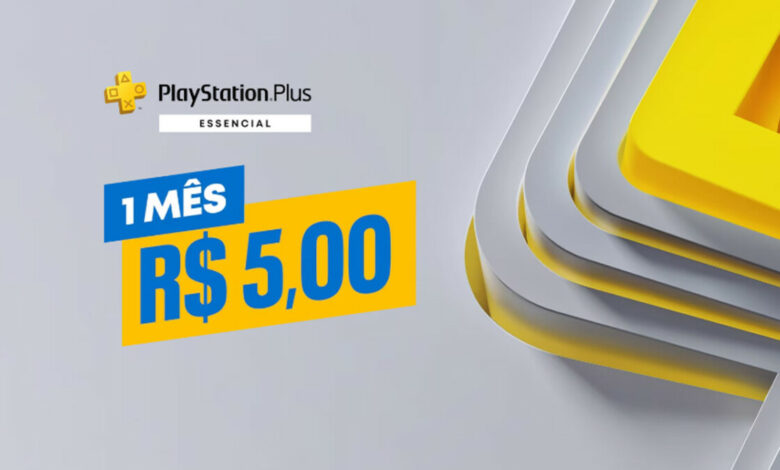 PS Plus 5 Reais