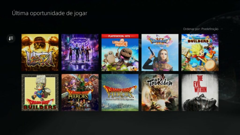 PS Plus Deixam Outubro