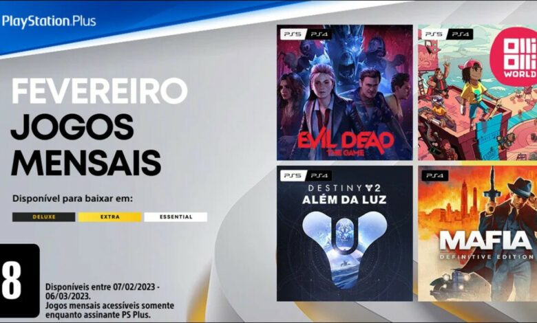 PS Plus Essential Fevereiro 2023|PS Store Escolhas dos Críticos