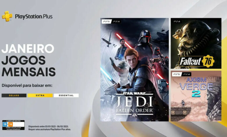 PS Plus Essential Janeiro 2023