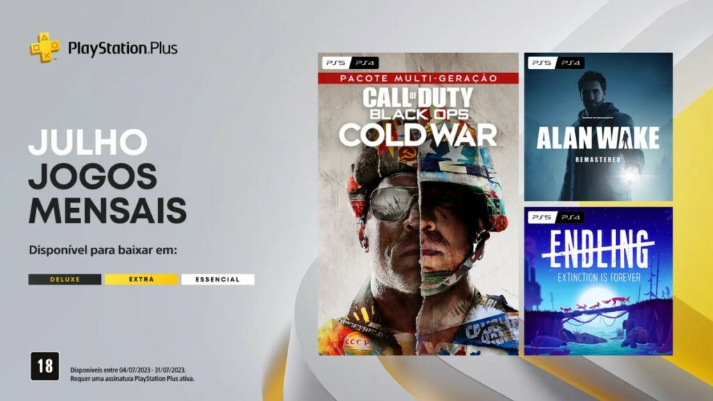 PS Plus Essential Julho 2023