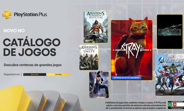 PS Plus Extra Deluxe Julho 2022|PS Plus Julho 2022