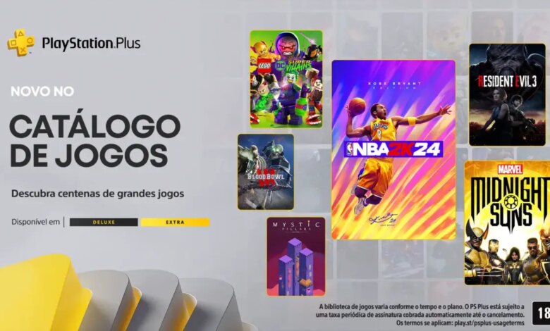 PS Plus Extra Deluxe Março 2024