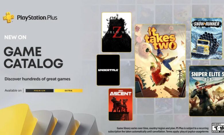 PS Plus Extra e Deluxe Julho 2023