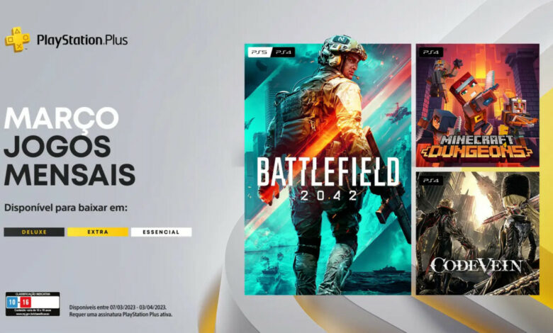 PS Plus Essential Março 2023