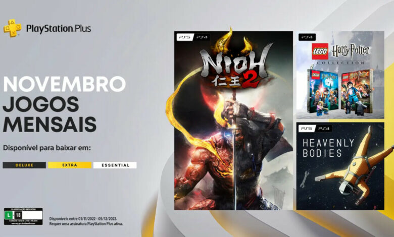 PS Plus Novembro 2022