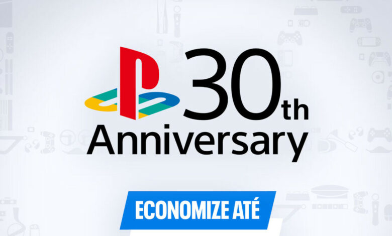 PS Store Aniversário de 30 Anos do PlayStation