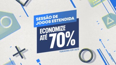 PS Store Sessão de Jogos Estendida