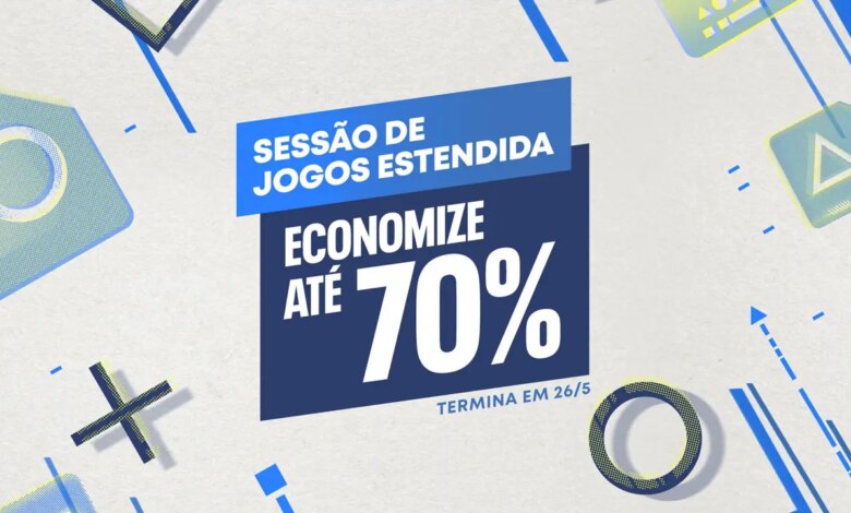 PS Store Sessão de Jogos Estendida