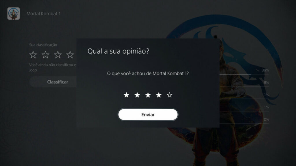 PS Store Classificação dos Usuários