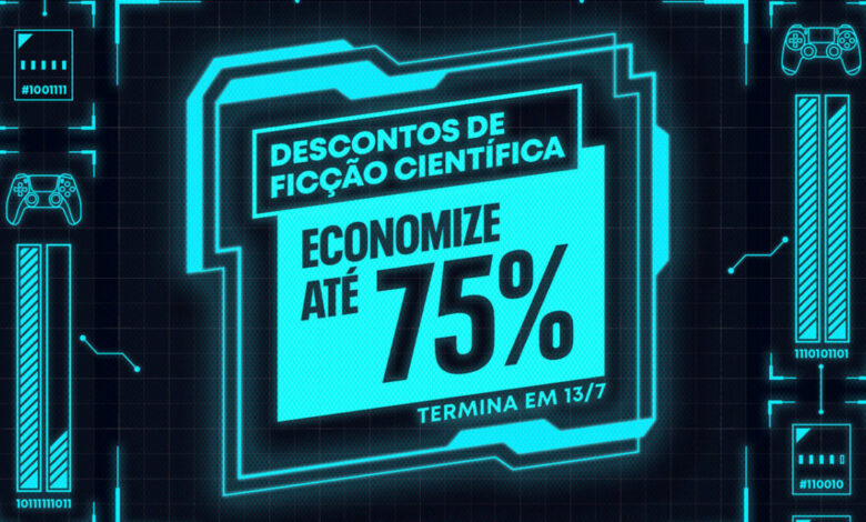 PS Store Descontos de Ficção Científica