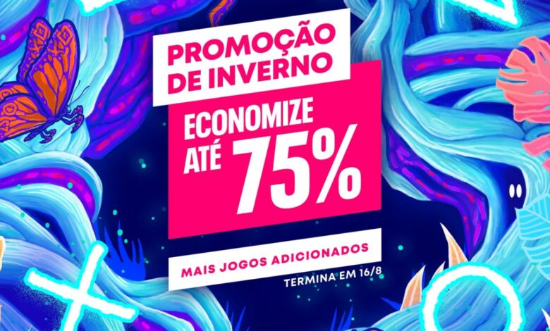 PS Store Promoção de Inverno