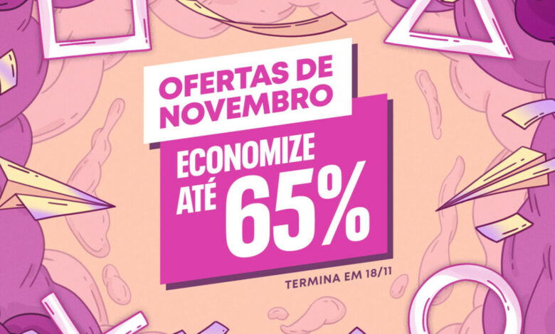 PS Store Promoção Ofertas de Novembro