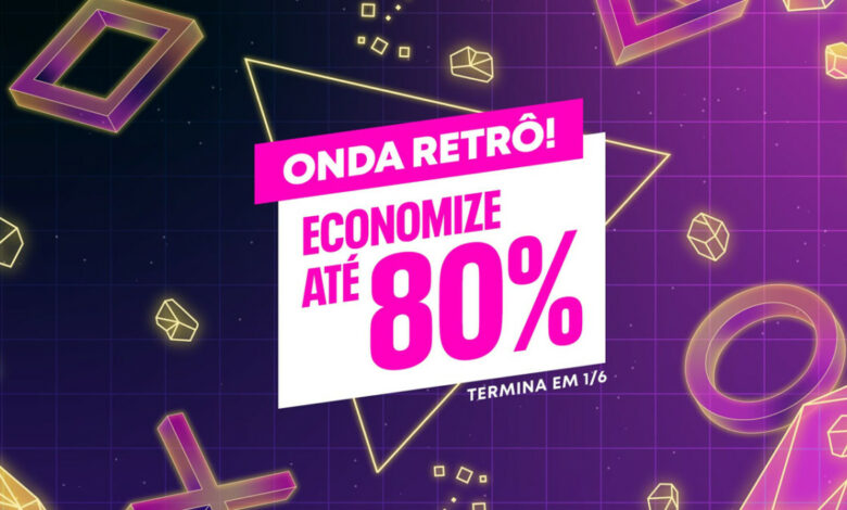 PS Store Onda Retrô