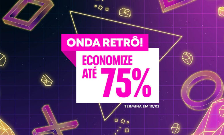 PS Store Onda Retrô