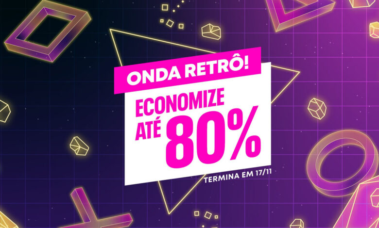 PS Store Onda Retrô