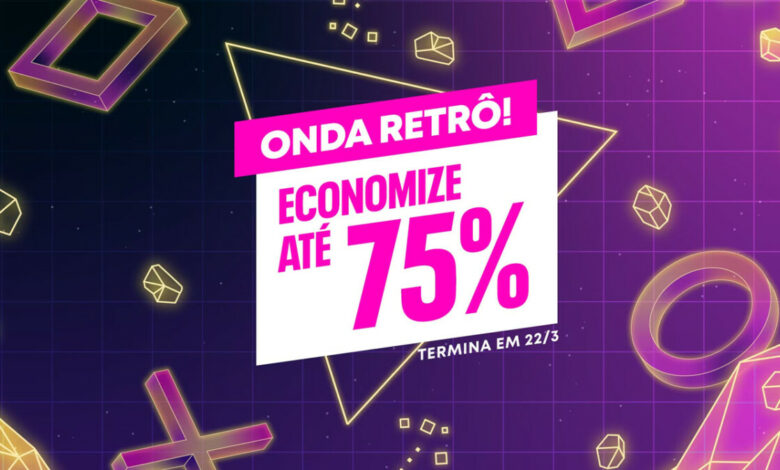 PS Store Onda Retrô