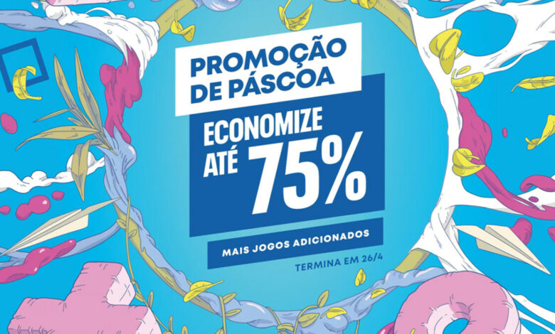 PS Store Promoção de Páscoa