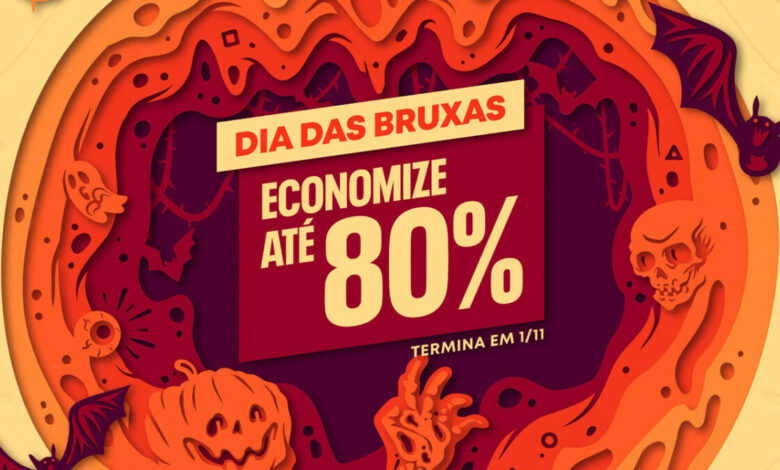 PS Store Promoção Dia das Bruxas