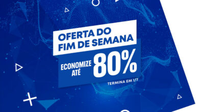 PS Store Promoção Oferta do Fim de Semana