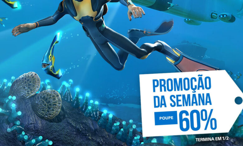 PS Store Promoção da Semana Subnautica