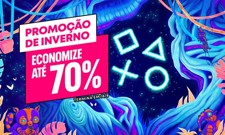 PS Store Promoção de Inverno