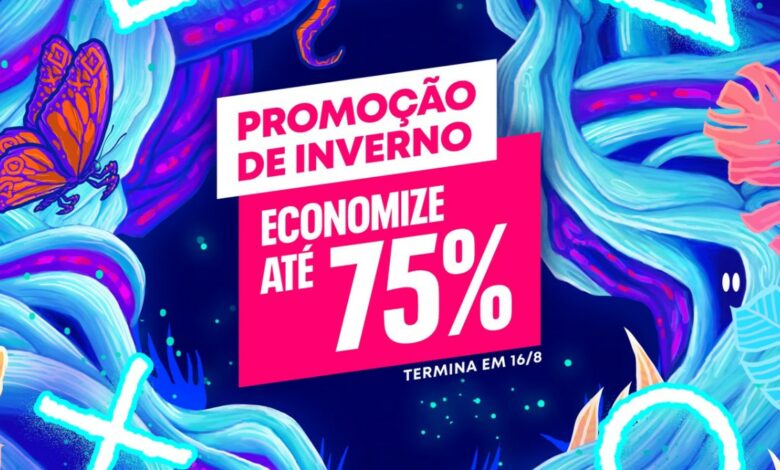 PS Store Promoção de Inverno