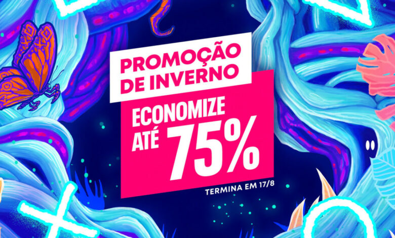 PS Store Promoção de Inverno