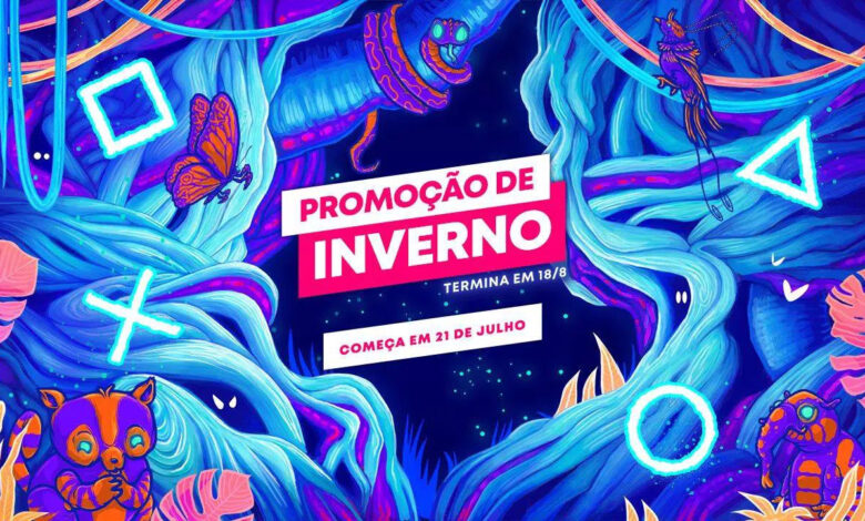 PS Store Promoção de Inverno