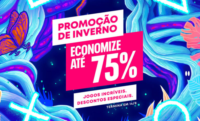 PS Store Promoção de Inverno