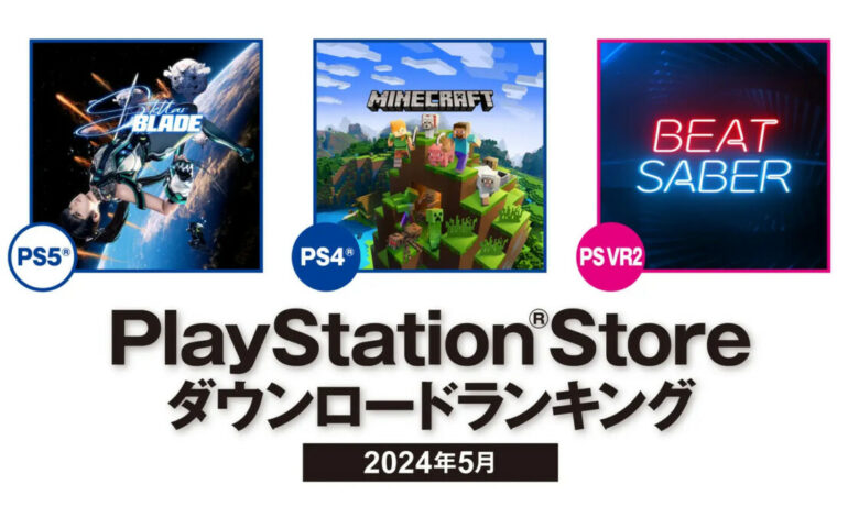 PS Store japonesa mais baixados maio 2024