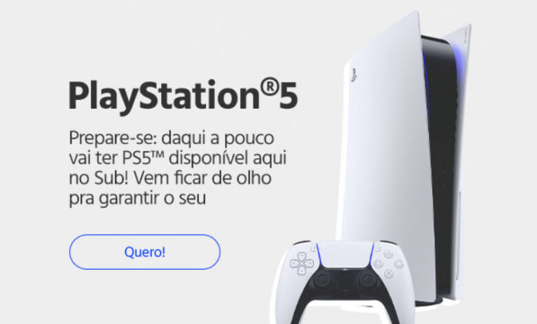 PS5 Submarino