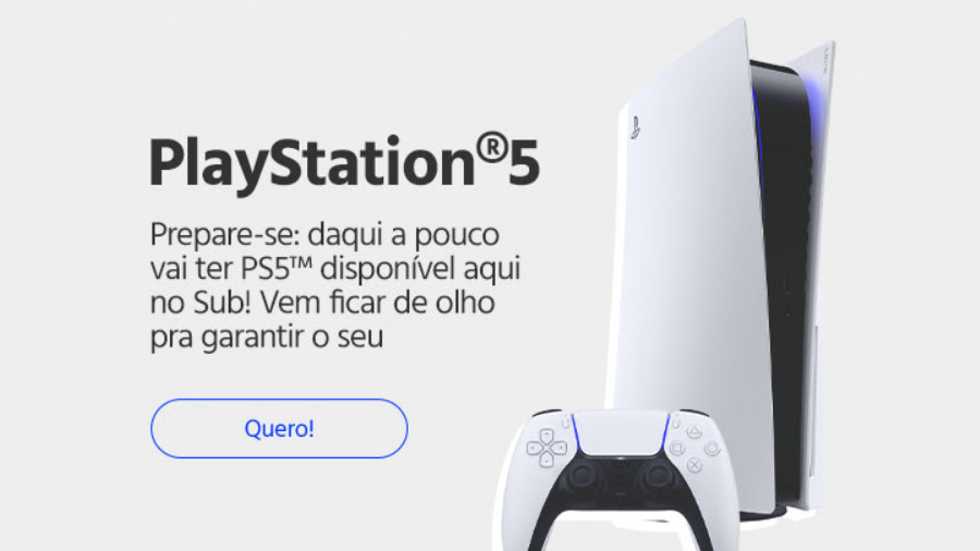 PS5 Submarino