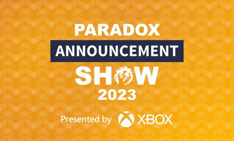 Paradox Interactive Announcement Show 2023