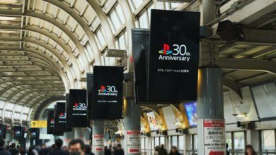 PlayStation 30 Anos Shinagawa Station