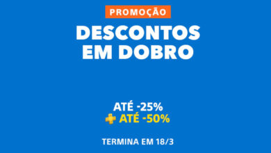 Promoção Descontos em Dobro