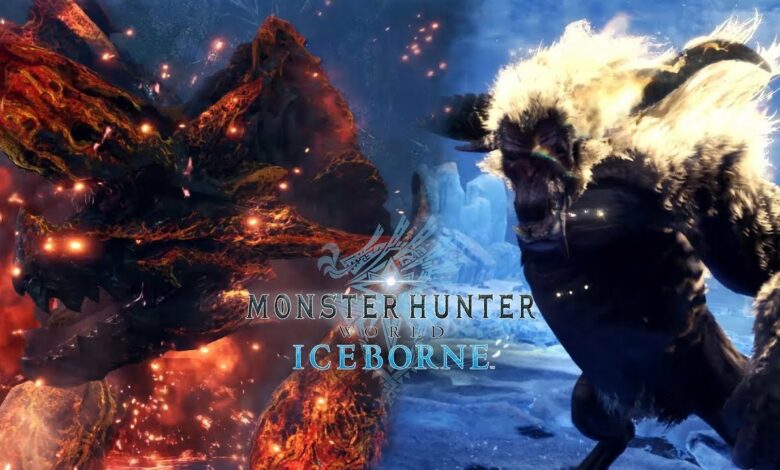 Monster Hunter World: Iceborne Raging Brachydios e Furious Rajang