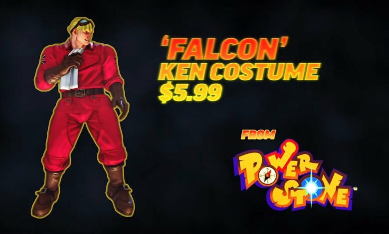 Street Fighter V Ken Falcon