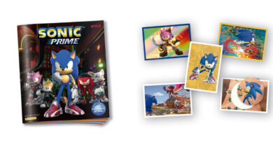 Sonic Prime Álbum de Figurinhas|Sonic Prime Álbum|Sonic Prime Figurinhas