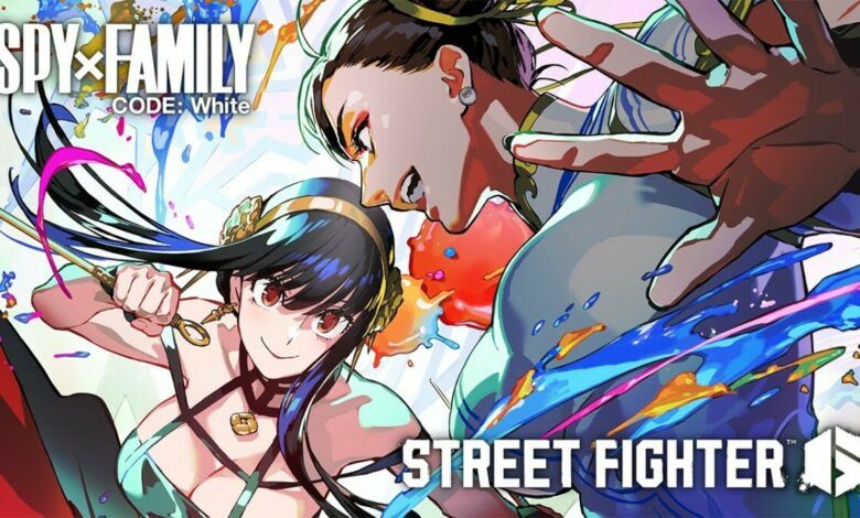 Street Fighter 6 com SPY×FAMILY CODE: White