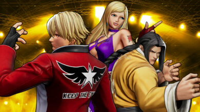 The King of Fighters XV Team Garou