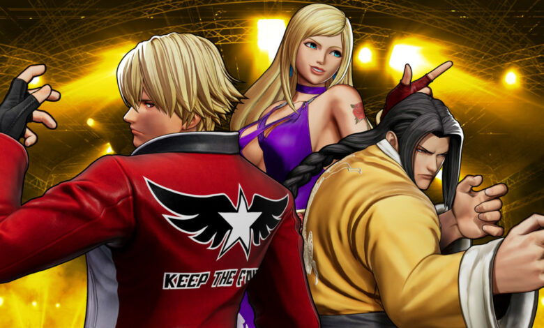 The King of Fighters XV Team Garou