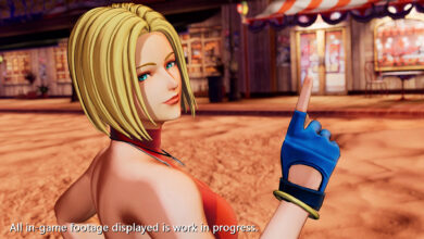 The King of Fighters XV Blue Mary