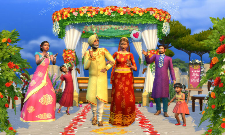 The Sims 4 Casamento