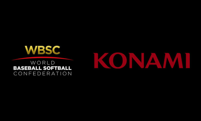 Konami e World Baseball Softball Confederation