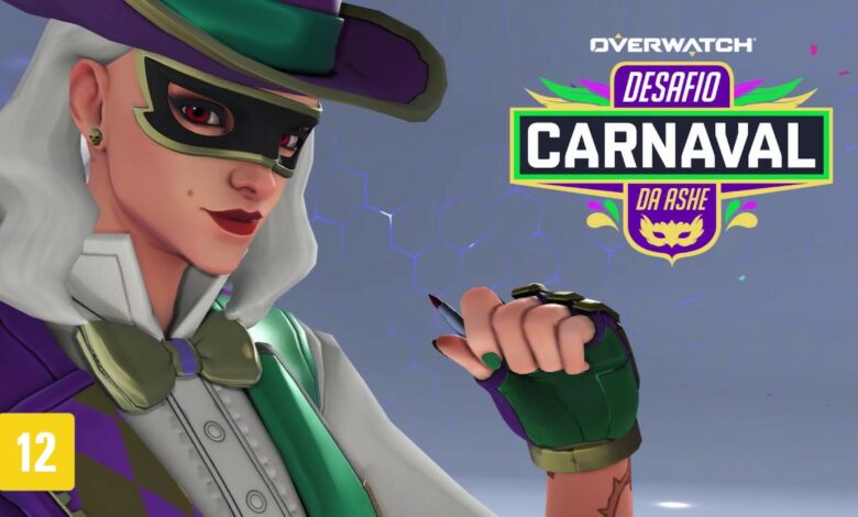 Desafio Carnaval da Ashe Overwatch