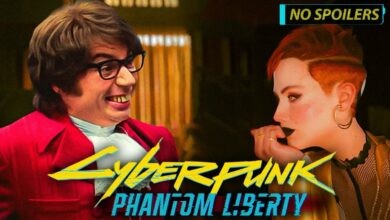 Austin Powers em Cyberpunk 2077