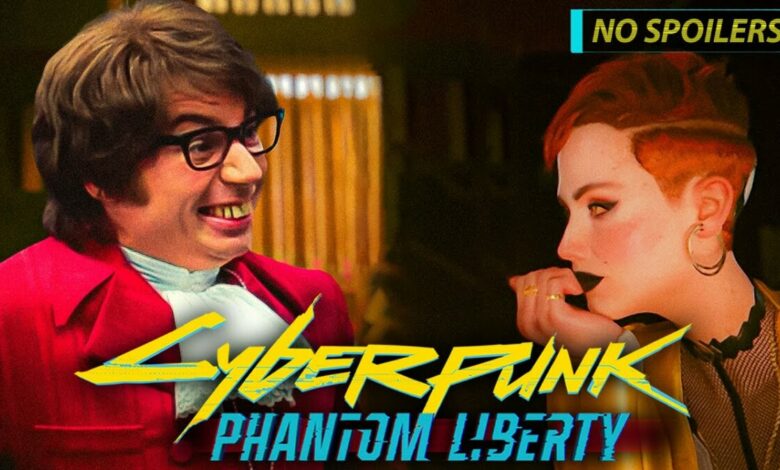 Austin Powers em Cyberpunk 2077