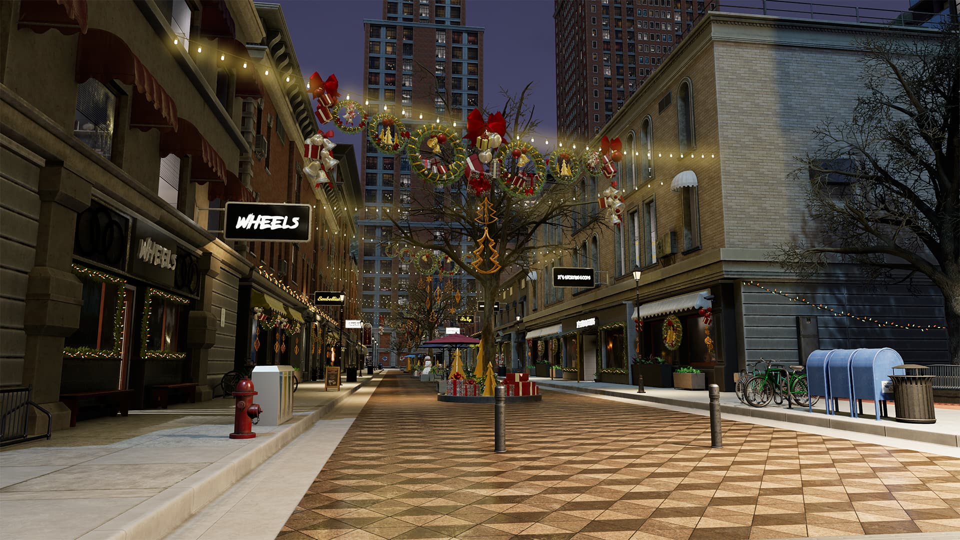 Season 3 Xmas City Street