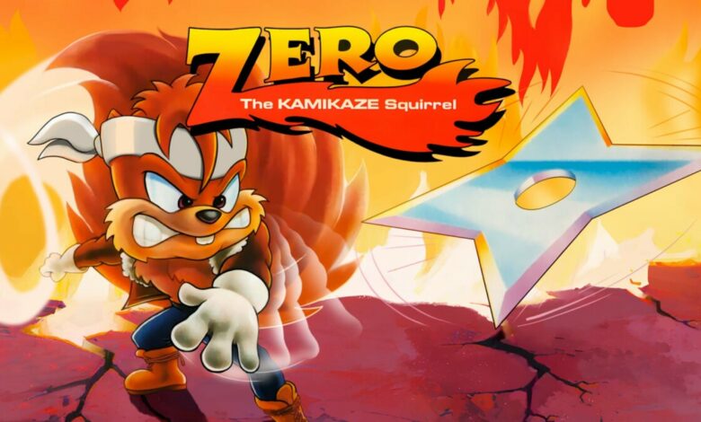 Zero the Kamikaze Squirrel